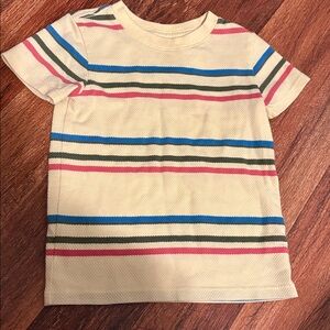 Cat & Jack Textured Yellow Cream Top